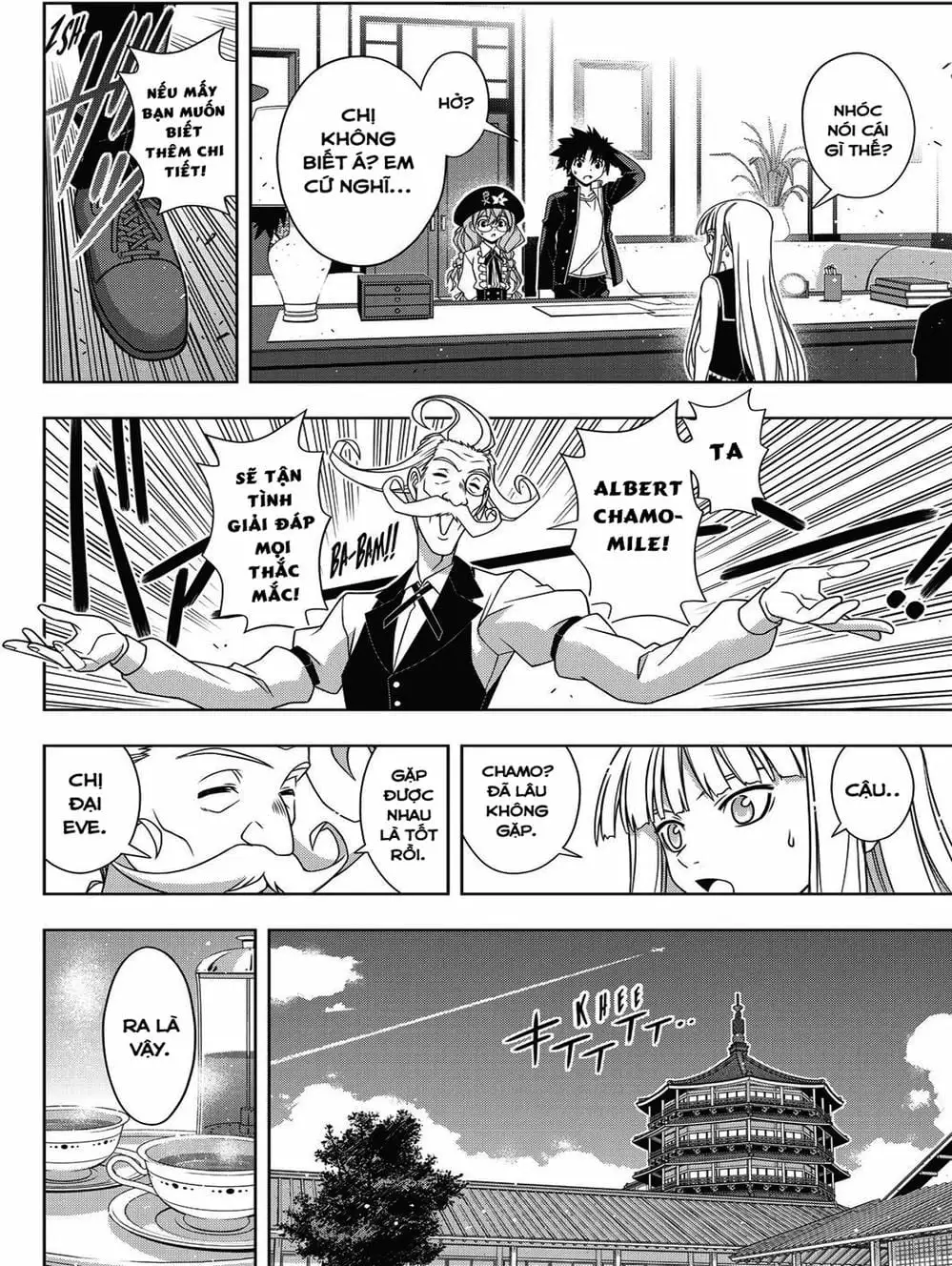 Truyện Tranh Lựa Chọn Phân Kỳ - Uq Holder! trang 9