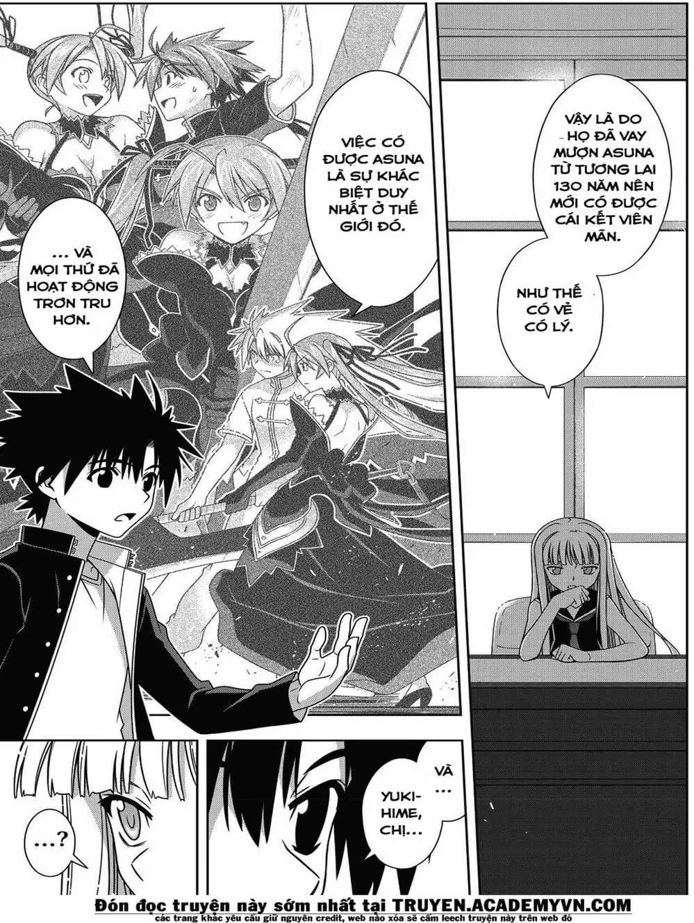 Truyện Tranh Lựa Chọn Phân Kỳ - Uq Holder! trang 9