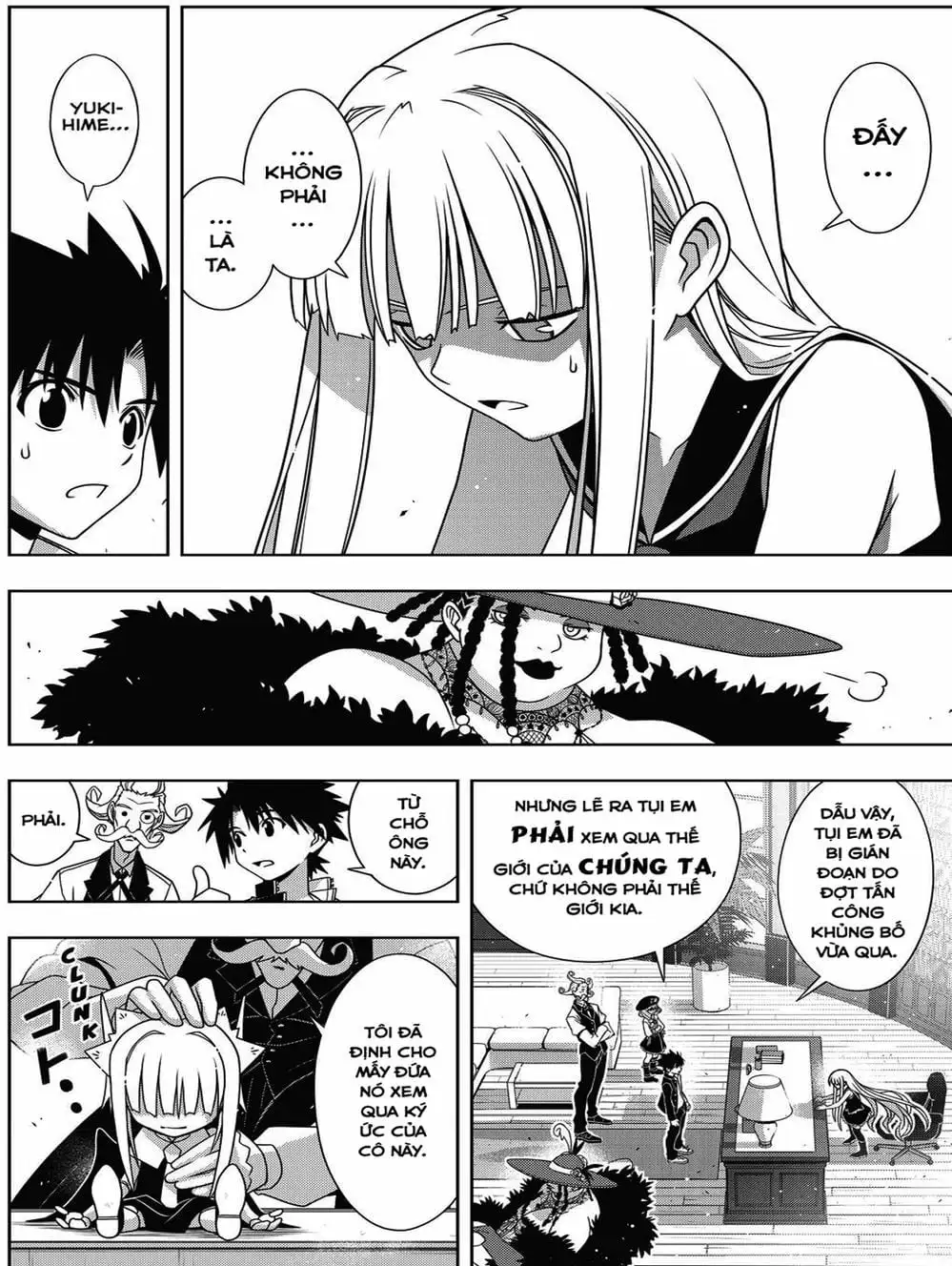 Truyện Tranh Lựa Chọn Phân Kỳ - Uq Holder! trang 9