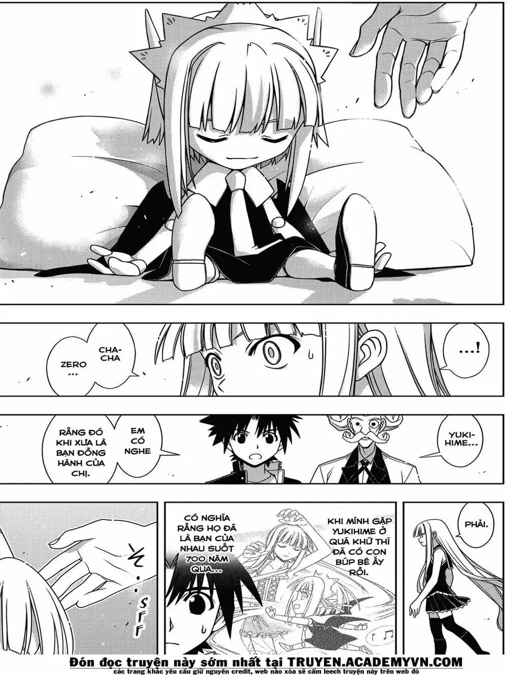 Truyện Tranh Lựa Chọn Phân Kỳ - Uq Holder! trang 9