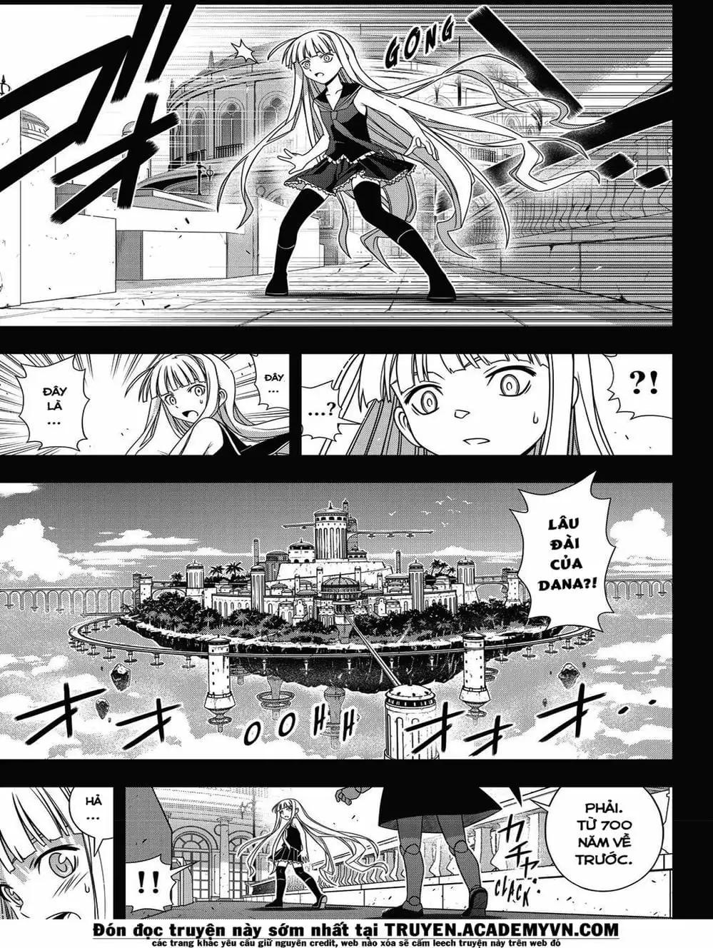 Truyện Tranh Lựa Chọn Phân Kỳ - Uq Holder! trang 9
