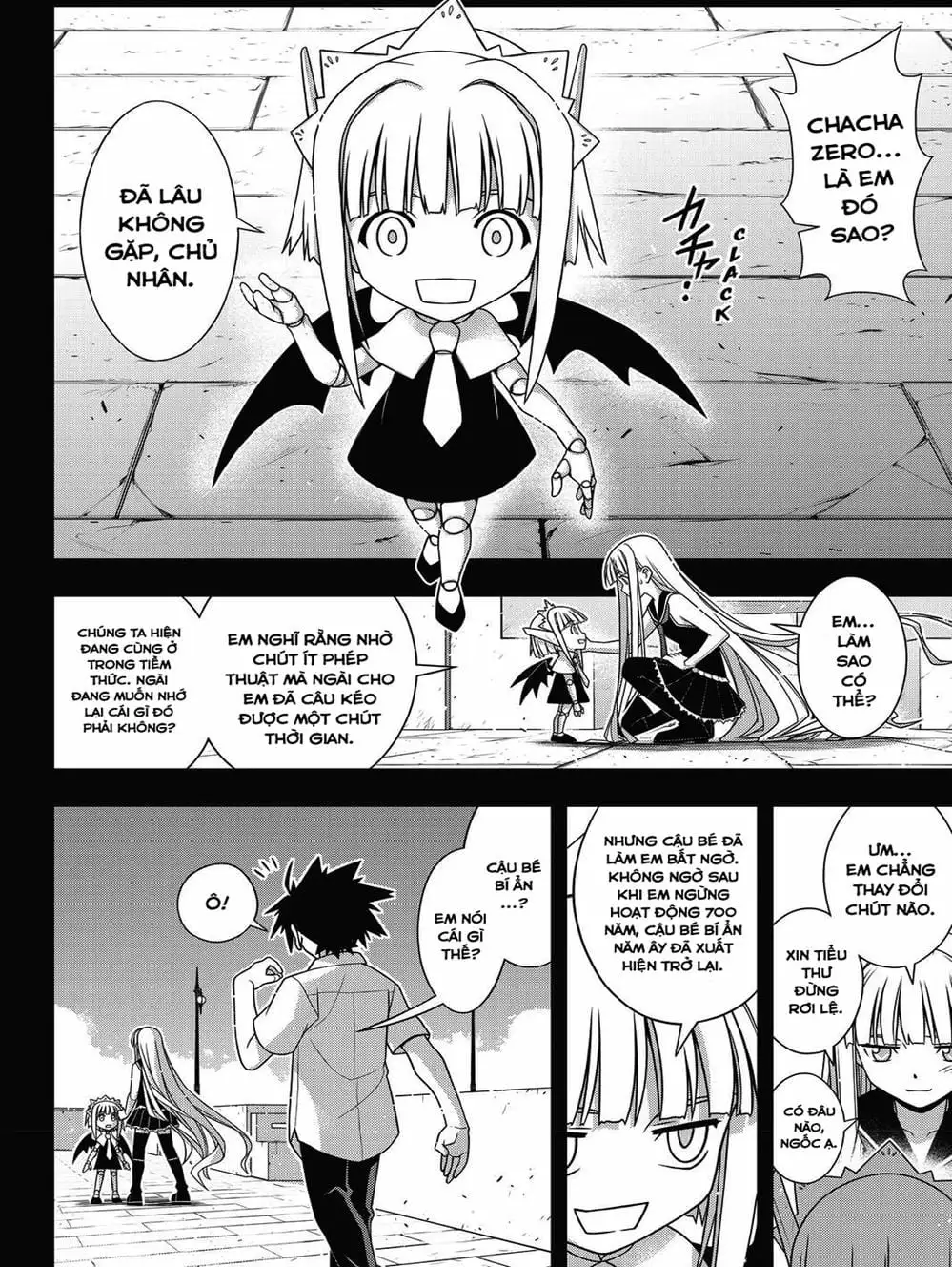 Truyện Tranh Lựa Chọn Phân Kỳ - Uq Holder! trang 9