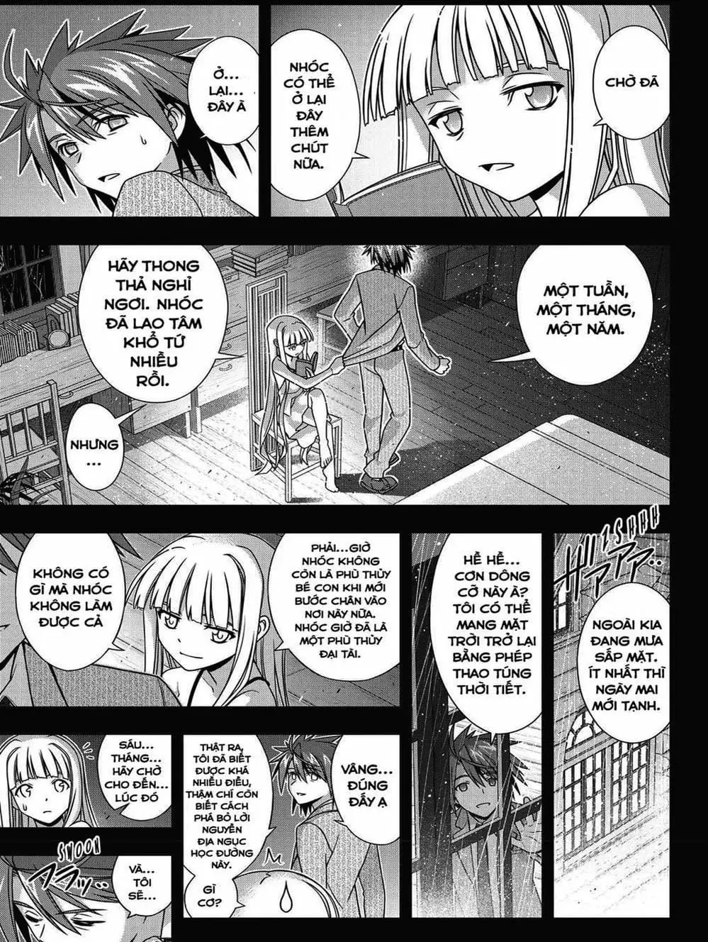 Truyện Tranh Lựa Chọn Phân Kỳ - Uq Holder! trang 9