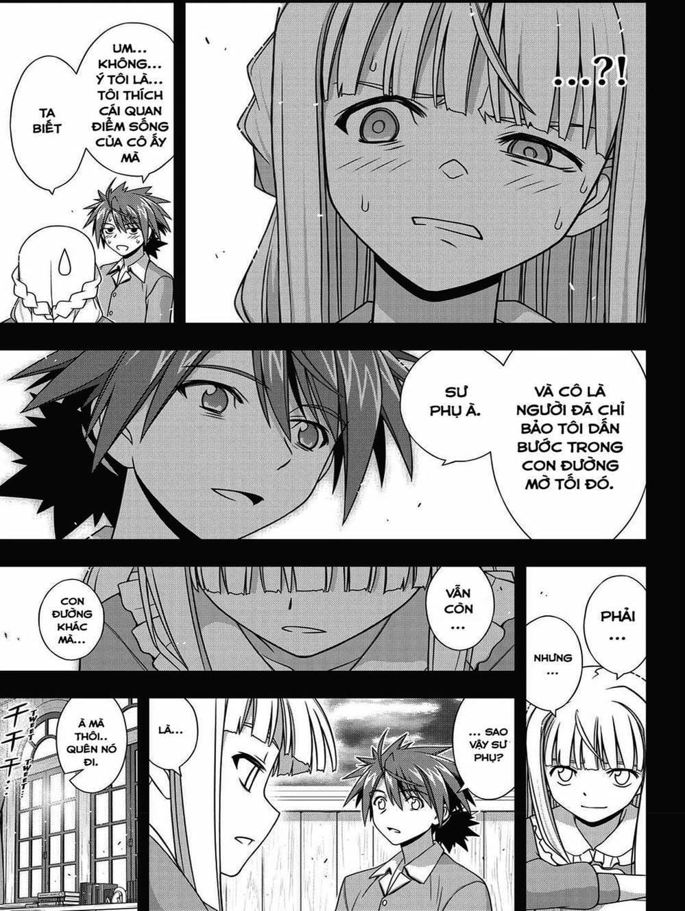 Truyện Tranh Lựa Chọn Phân Kỳ - Uq Holder! trang 9