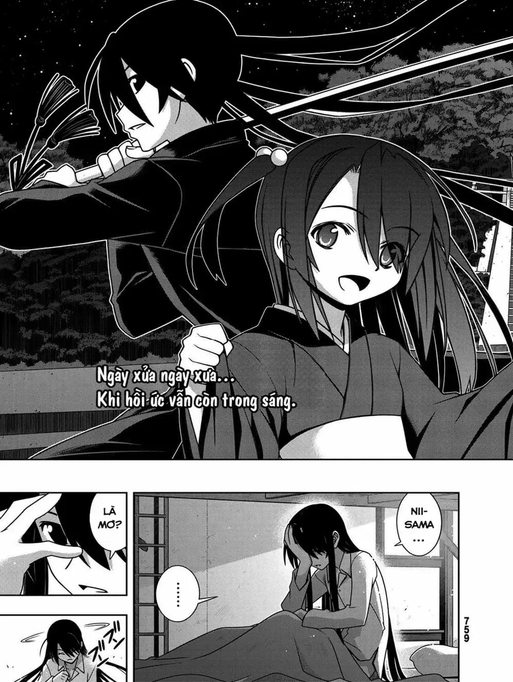 Truyện Tranh Lựa Chọn Phân Kỳ - Uq Holder! trang 9