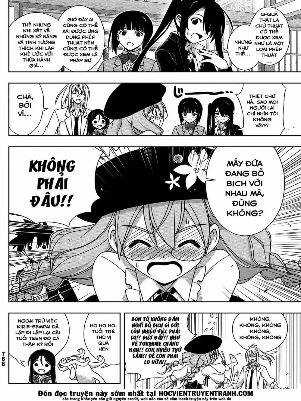 Truyện Tranh Lựa Chọn Phân Kỳ - Uq Holder! trang 9