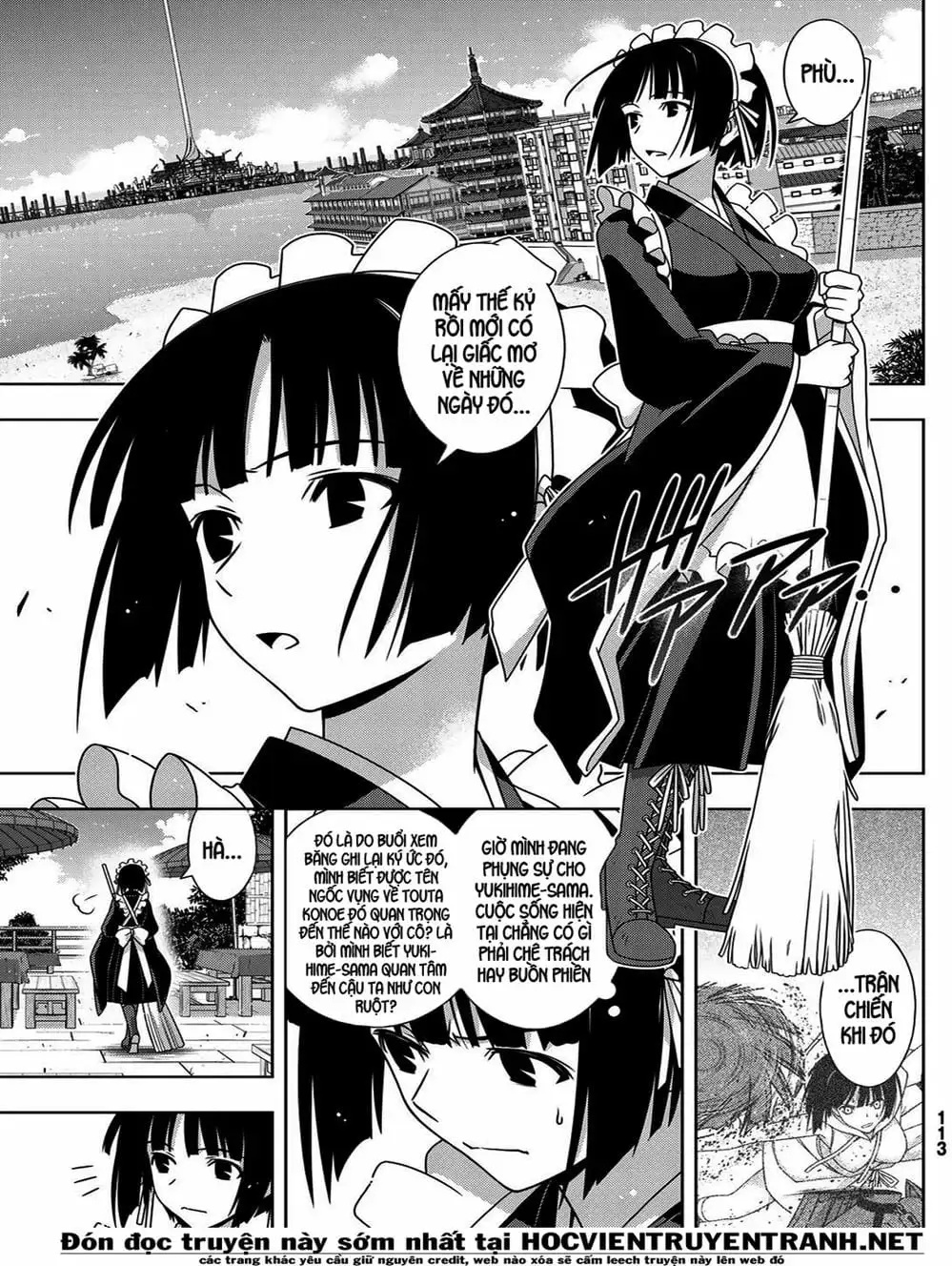 Truyện Tranh Lựa Chọn Phân Kỳ - Uq Holder! trang 9