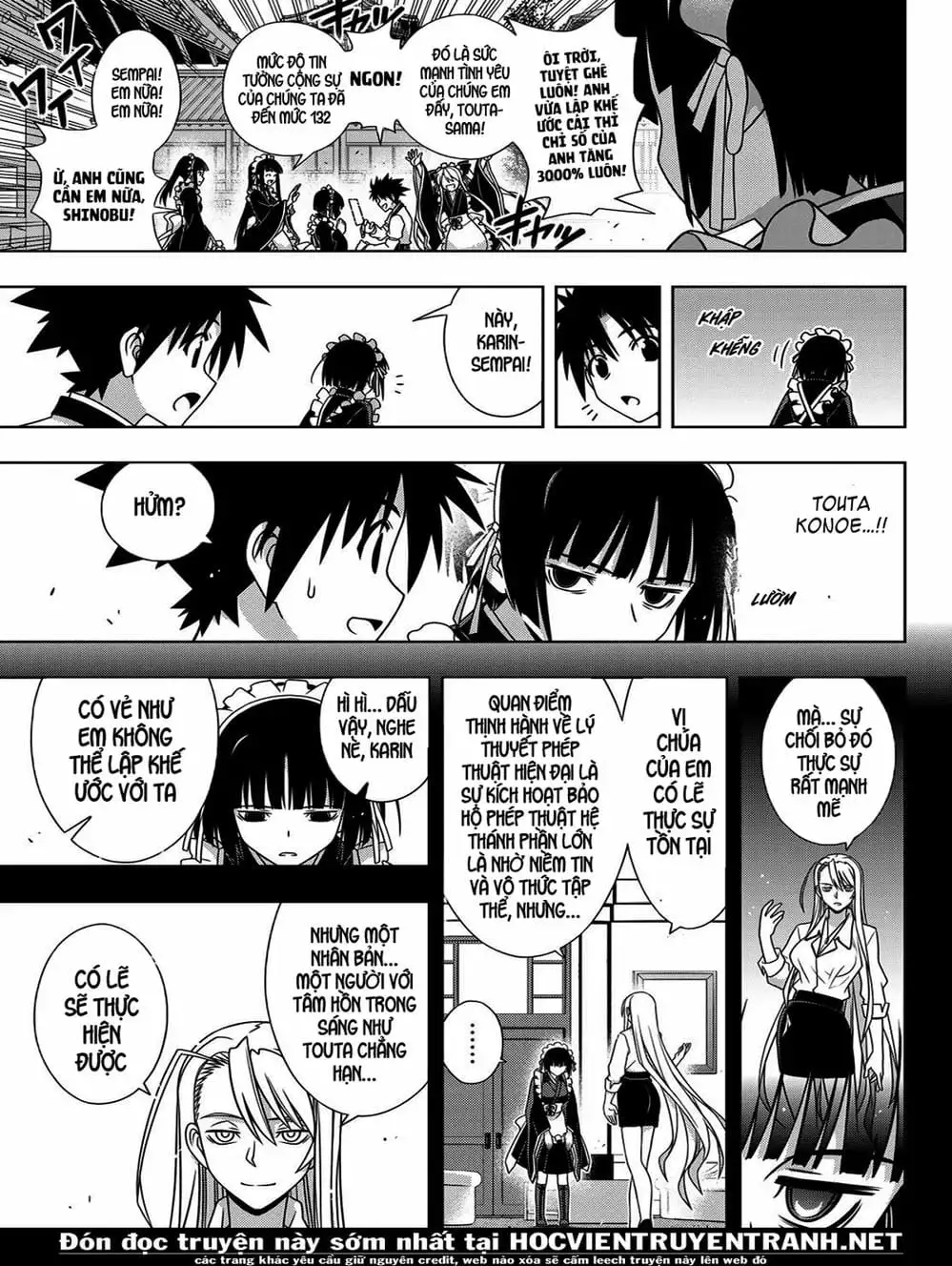 Truyện Tranh Lựa Chọn Phân Kỳ - Uq Holder! trang 9
