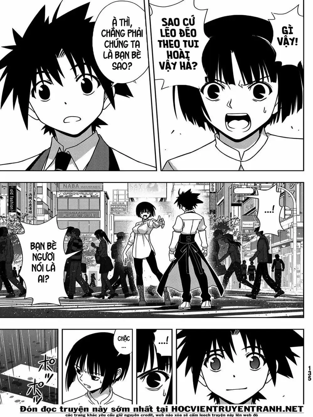 Truyện Tranh Lựa Chọn Phân Kỳ - Uq Holder! trang 9