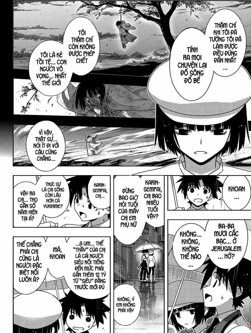 Truyện Tranh Lựa Chọn Phân Kỳ - Uq Holder! trang 9