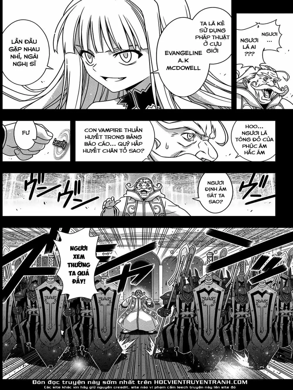 Truyện Tranh Lựa Chọn Phân Kỳ - Uq Holder! trang 9