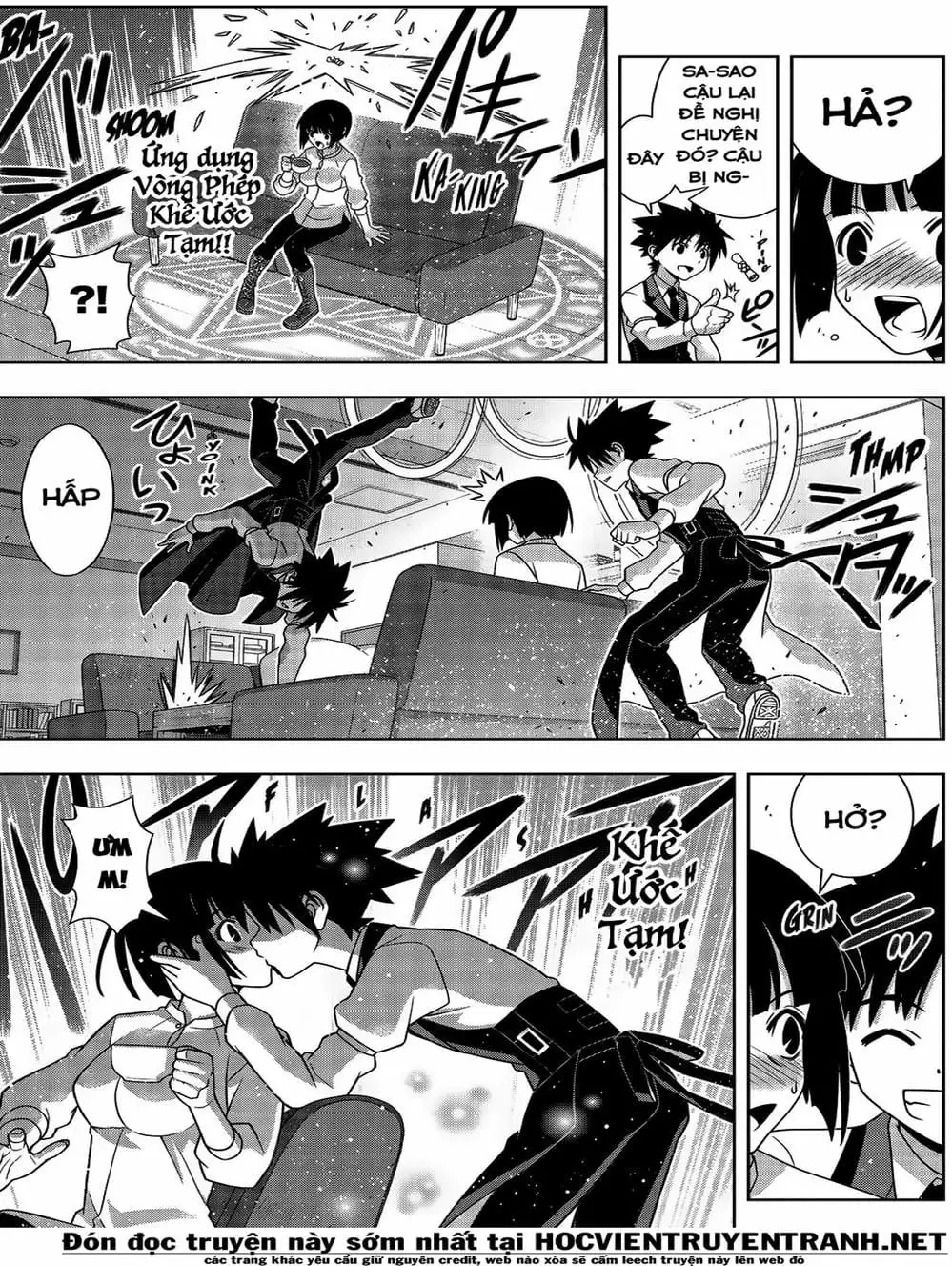 Truyện Tranh Lựa Chọn Phân Kỳ - Uq Holder! trang 9