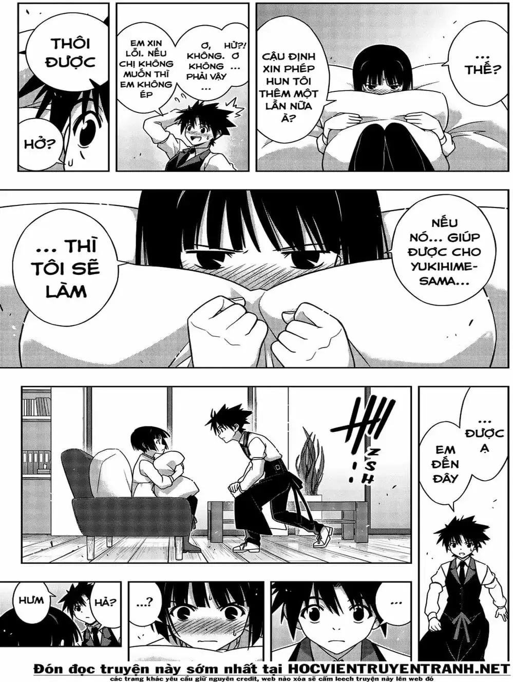 Truyện Tranh Lựa Chọn Phân Kỳ - Uq Holder! trang 9