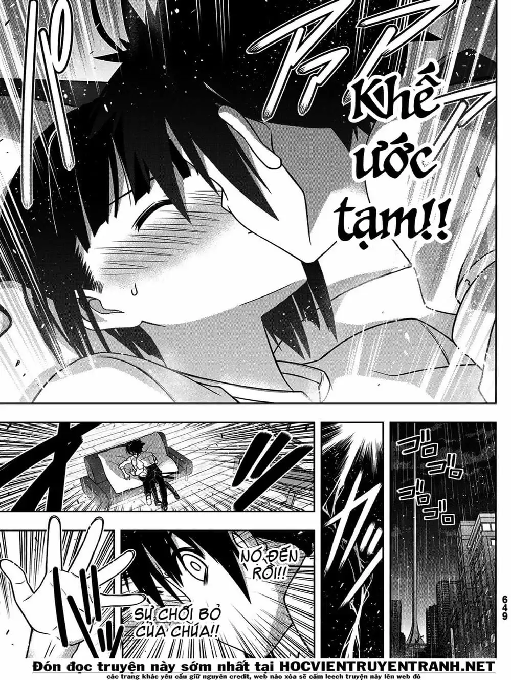 Truyện Tranh Lựa Chọn Phân Kỳ - Uq Holder! trang 9
