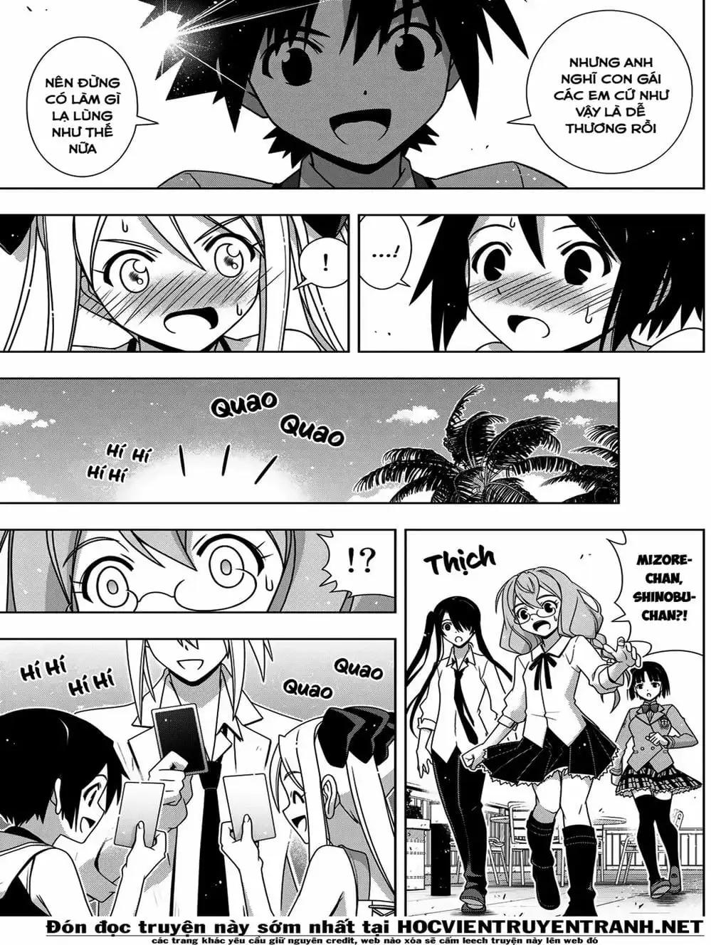 Truyện Tranh Lựa Chọn Phân Kỳ - Uq Holder! trang 9