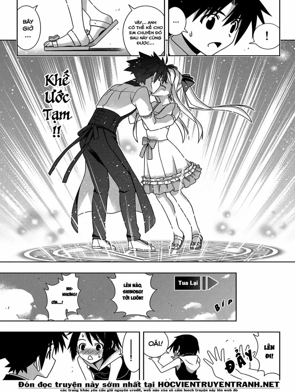 Truyện Tranh Lựa Chọn Phân Kỳ - Uq Holder! trang 9