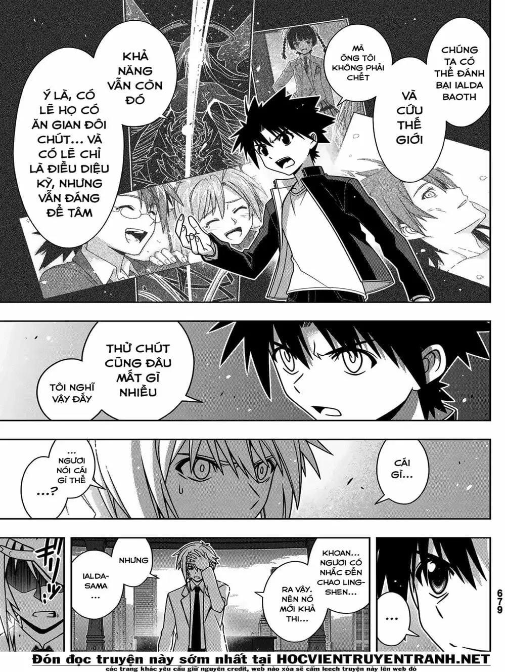 Truyện Tranh Lựa Chọn Phân Kỳ - Uq Holder! trang 9