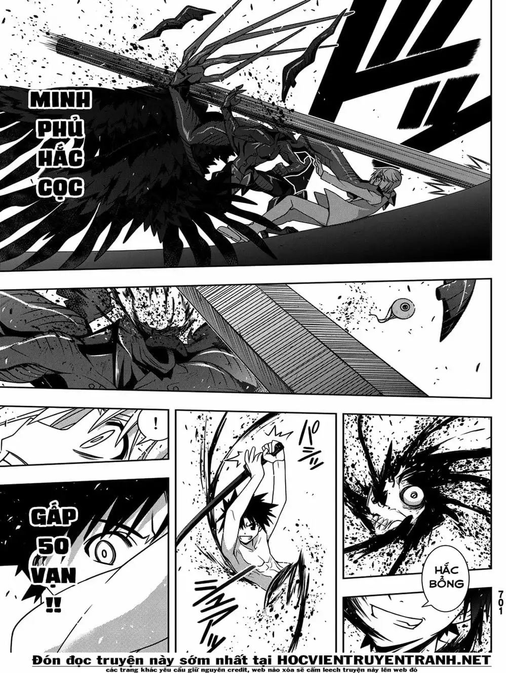 Truyện Tranh Lựa Chọn Phân Kỳ - Uq Holder! trang 9