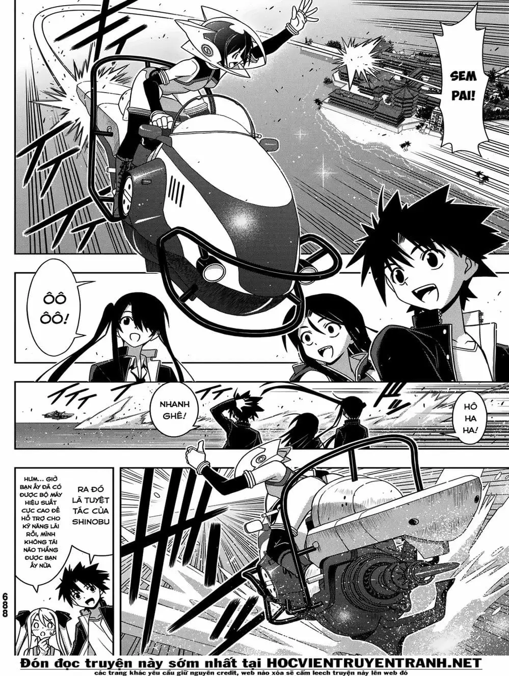 Truyện Tranh Lựa Chọn Phân Kỳ - Uq Holder! trang 9