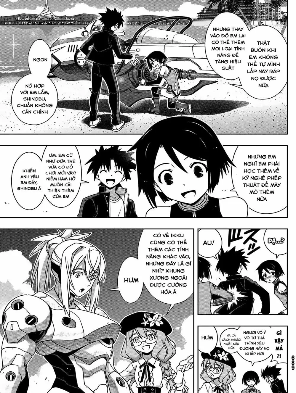 Truyện Tranh Lựa Chọn Phân Kỳ - Uq Holder! trang 9