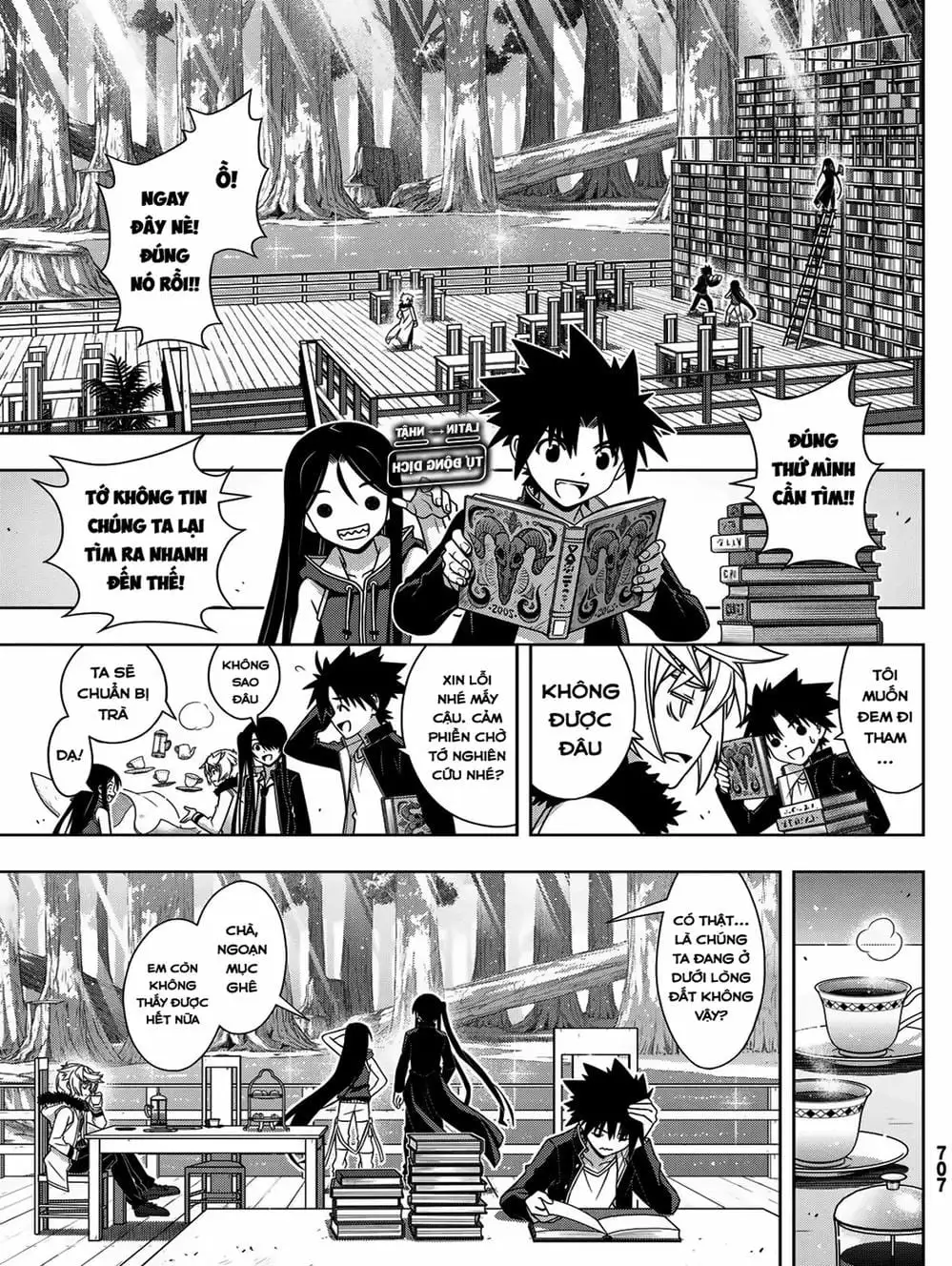 Truyện Tranh Lựa Chọn Phân Kỳ - Uq Holder! trang 9