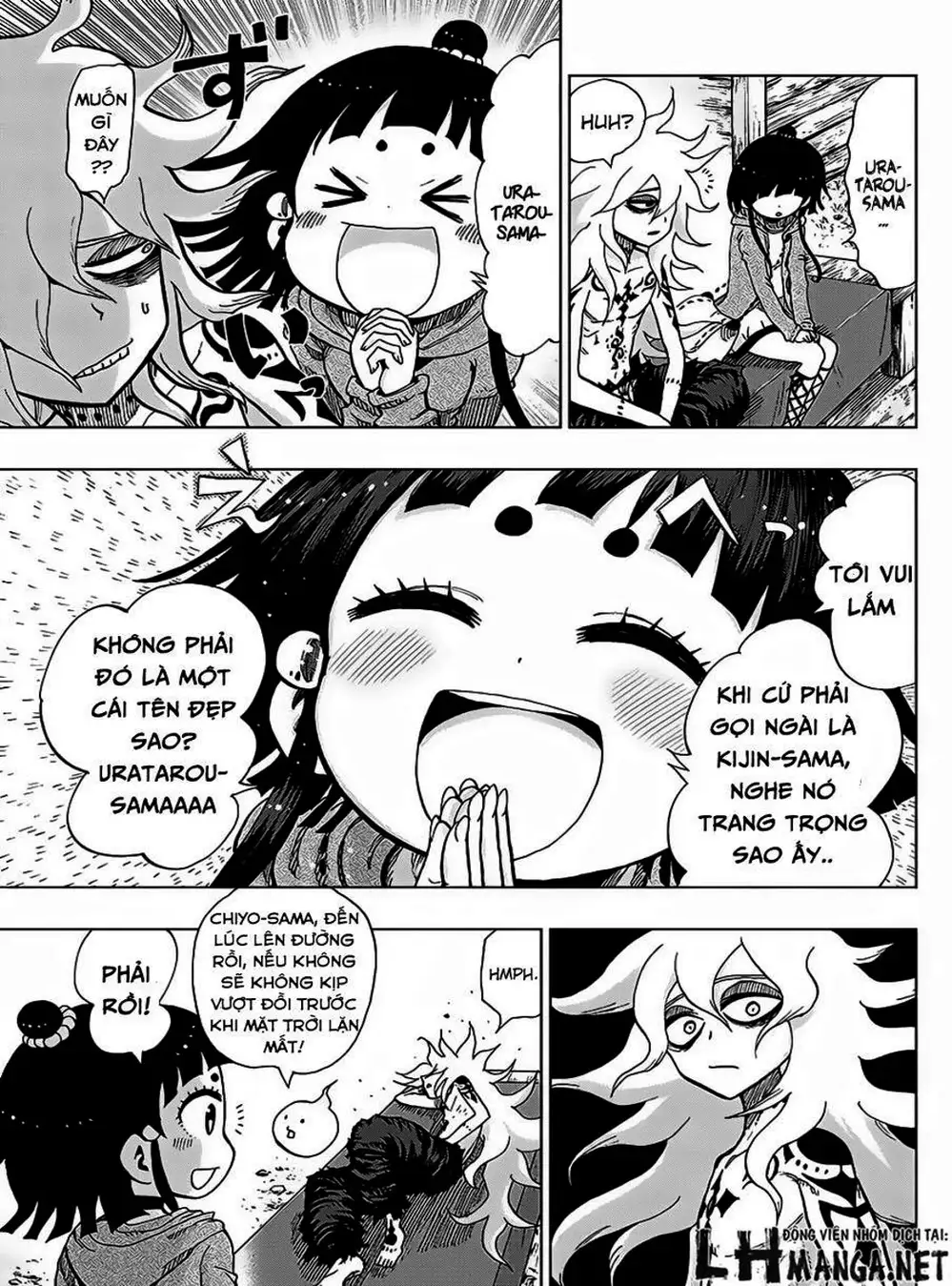 Truyện Tranh Kẻ Bất Tử - Uratarou trang 3
