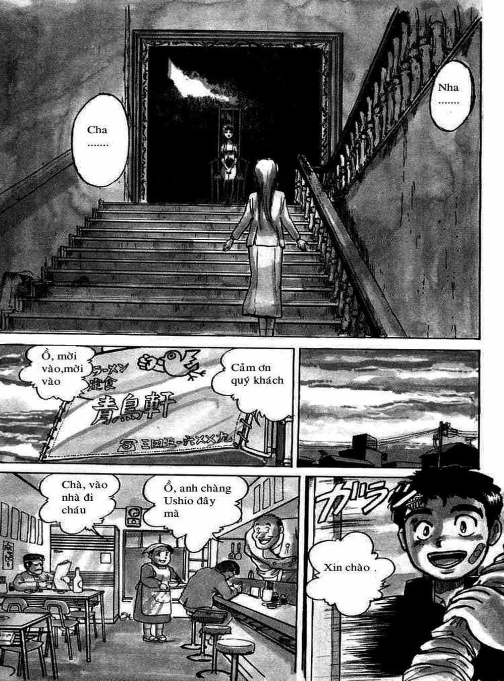 Truyện Tranh Cậu Bé Thần Giáo - Ushio And Tora trang 5