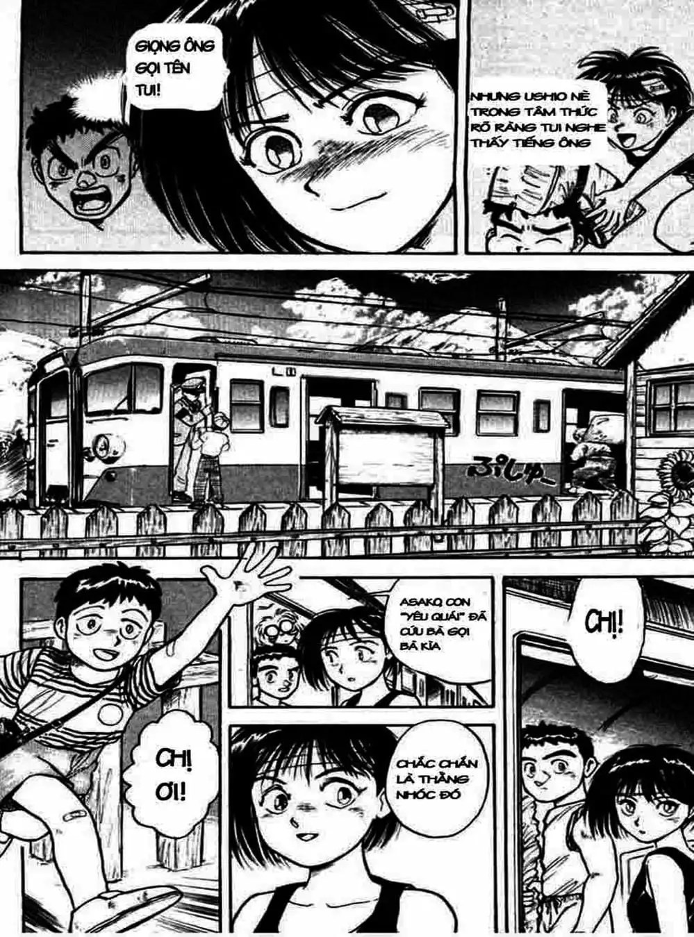 Truyện Tranh Cậu Bé Thần Giáo - Ushio And Tora trang 5