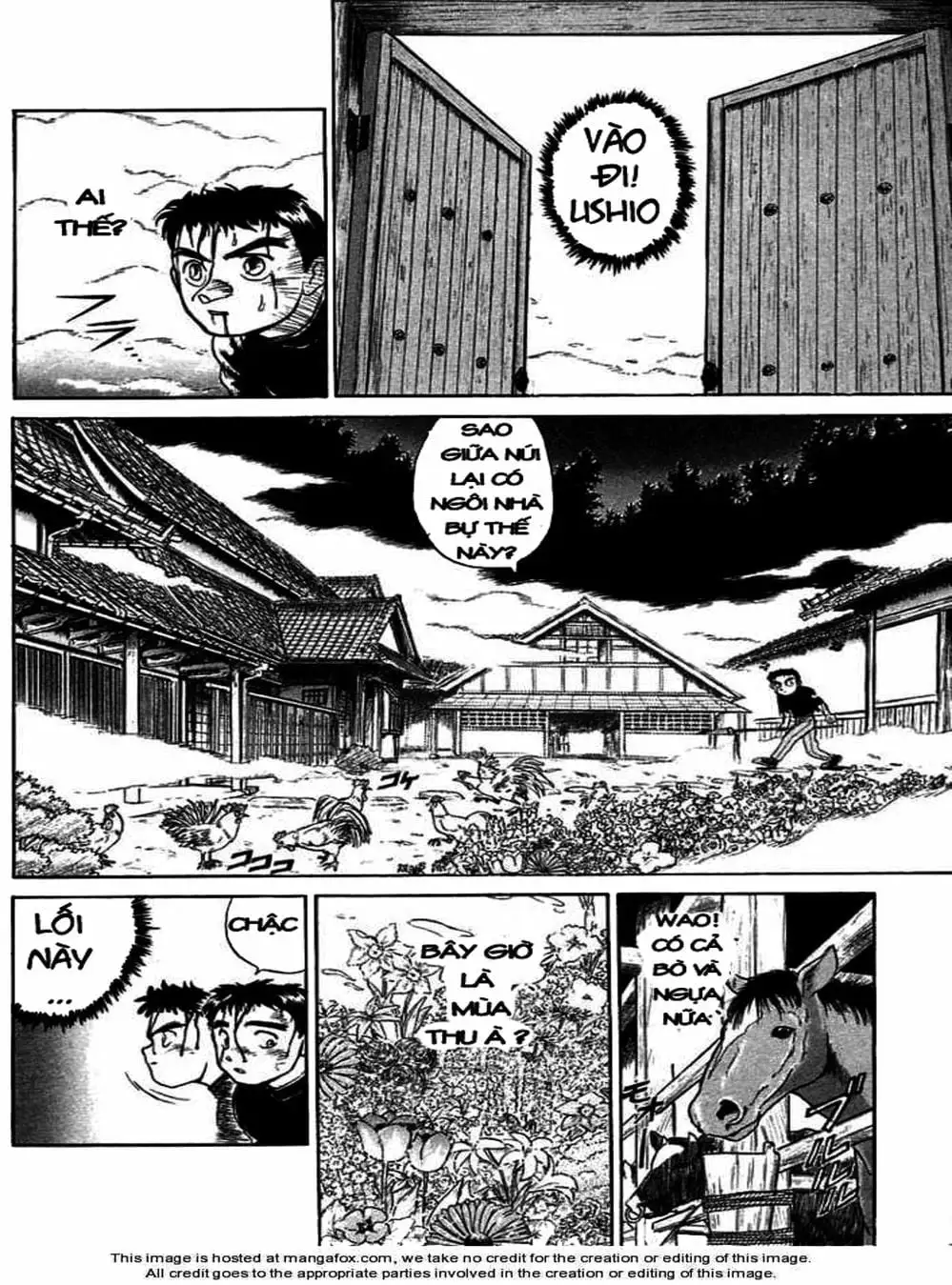 Truyện Tranh Cậu Bé Thần Giáo - Ushio And Tora trang 5