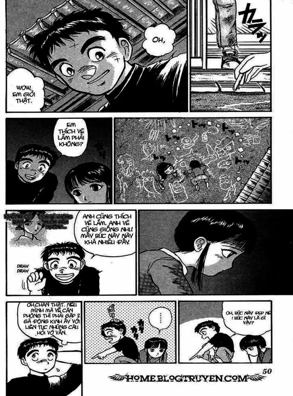 Truyện Tranh Cậu Bé Thần Giáo - Ushio And Tora trang 5