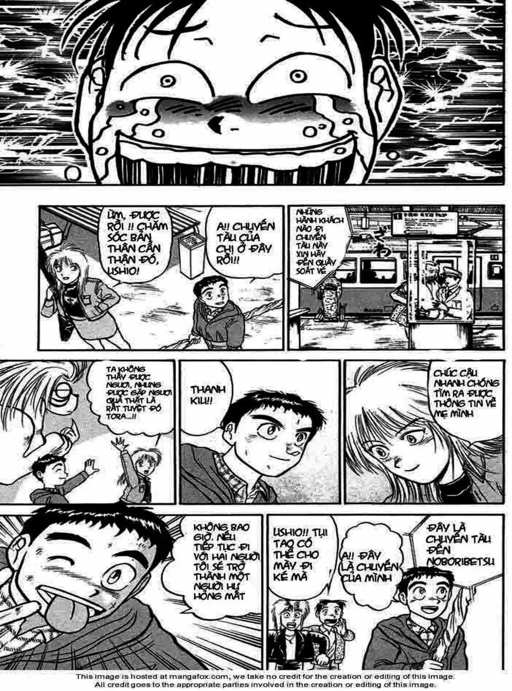 Truyện Tranh Cậu Bé Thần Giáo - Ushio And Tora trang 5