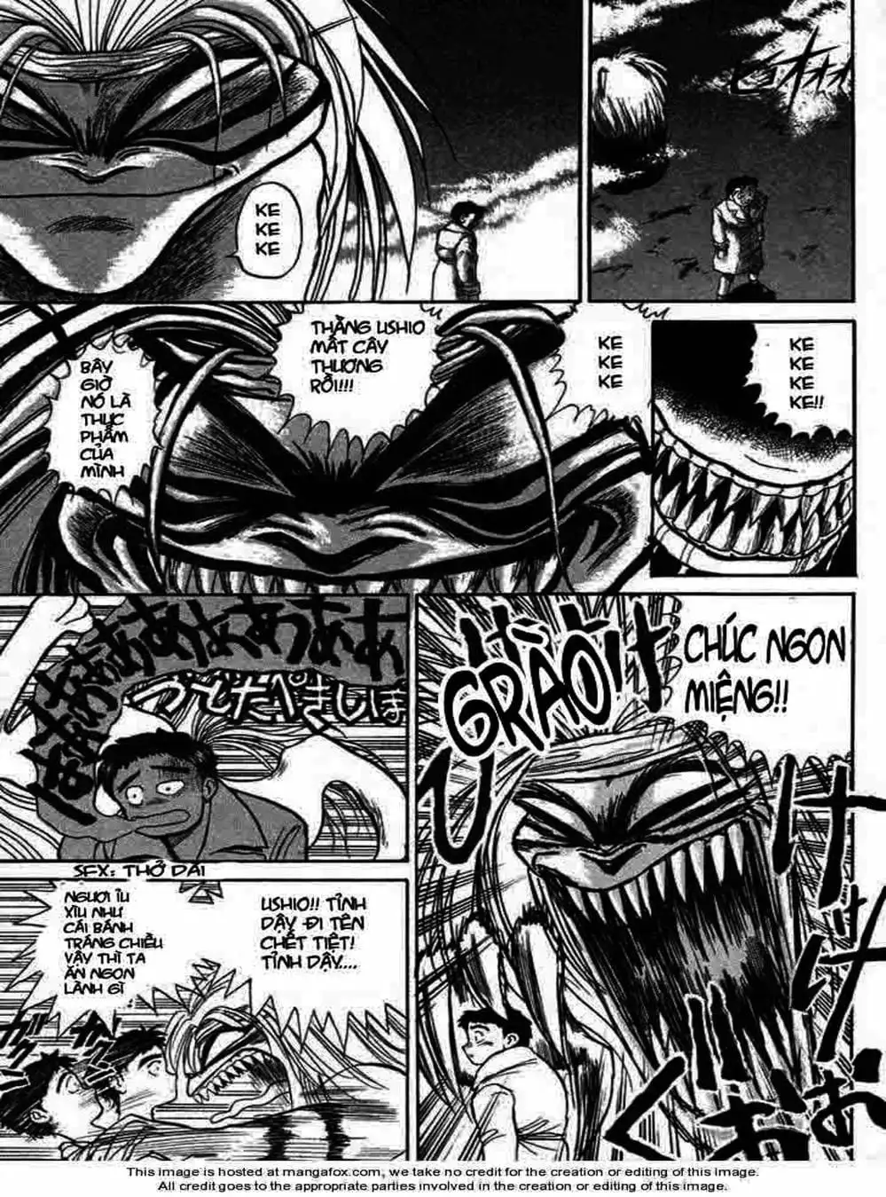 Truyện Tranh Cậu Bé Thần Giáo - Ushio And Tora trang 5