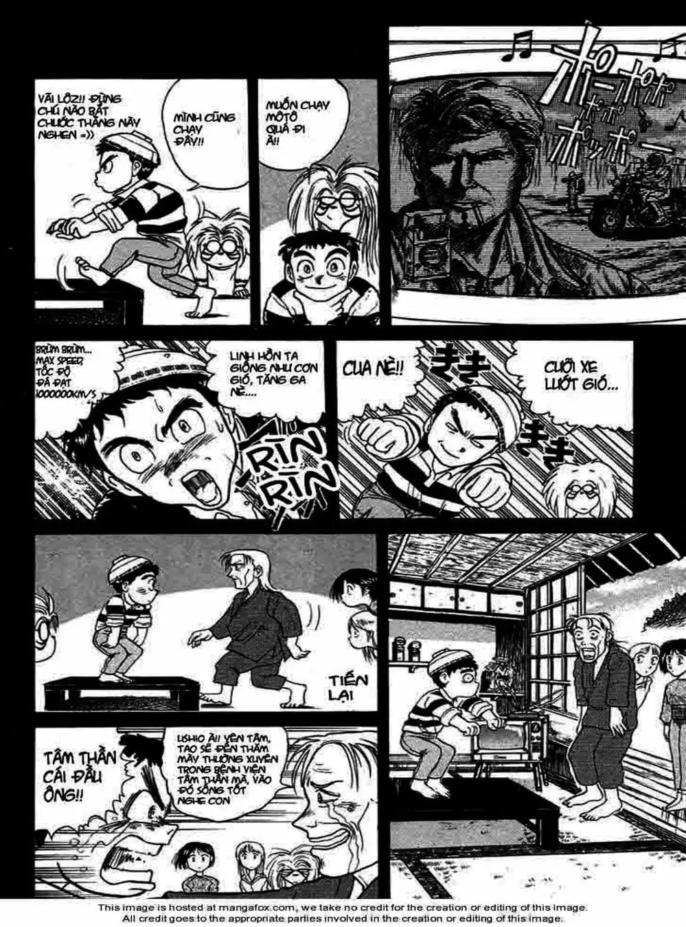 Truyện Tranh Cậu Bé Thần Giáo - Ushio And Tora trang 5