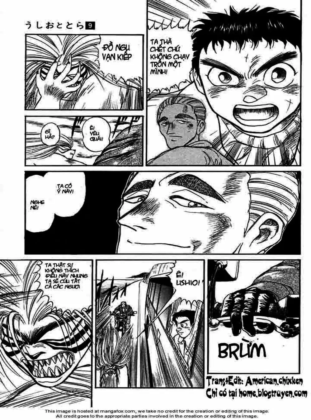 Truyện Tranh Cậu Bé Thần Giáo - Ushio And Tora trang 5