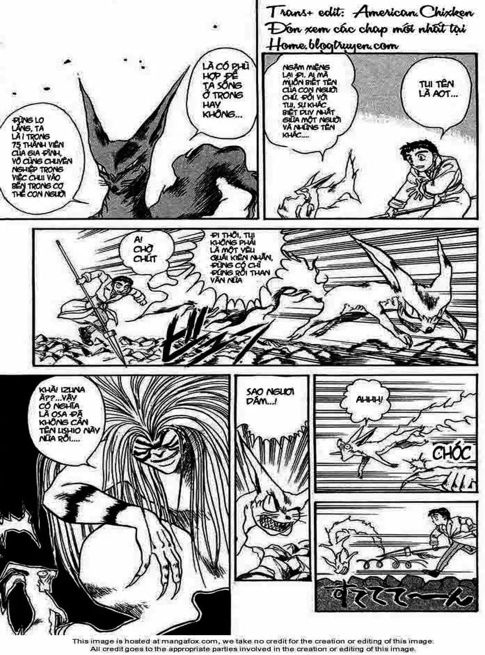 Truyện Tranh Cậu Bé Thần Giáo - Ushio And Tora trang 5