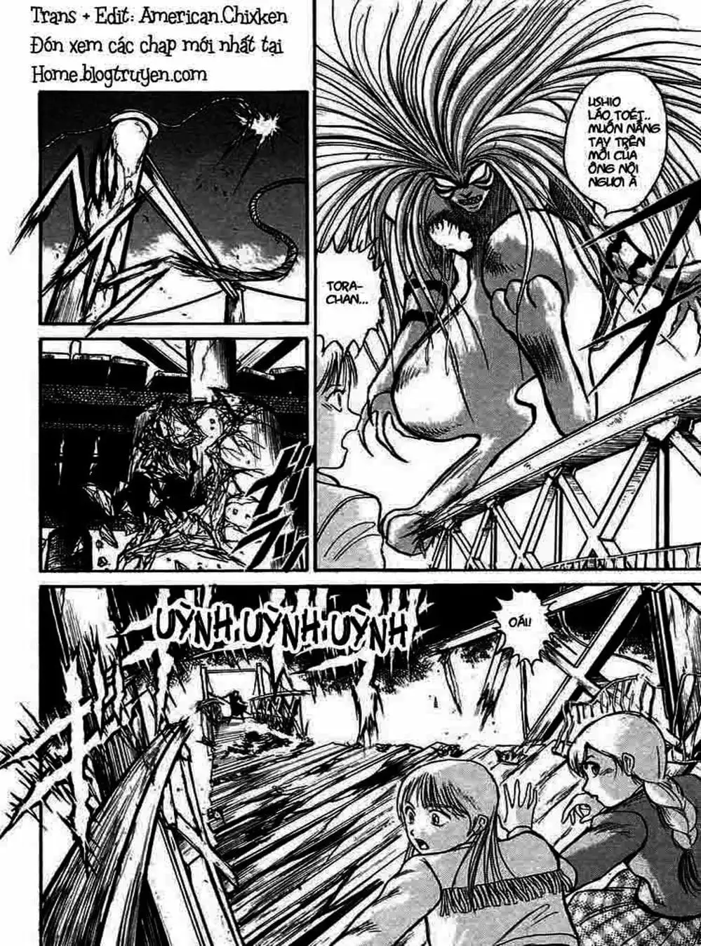 Truyện Tranh Cậu Bé Thần Giáo - Ushio And Tora trang 5