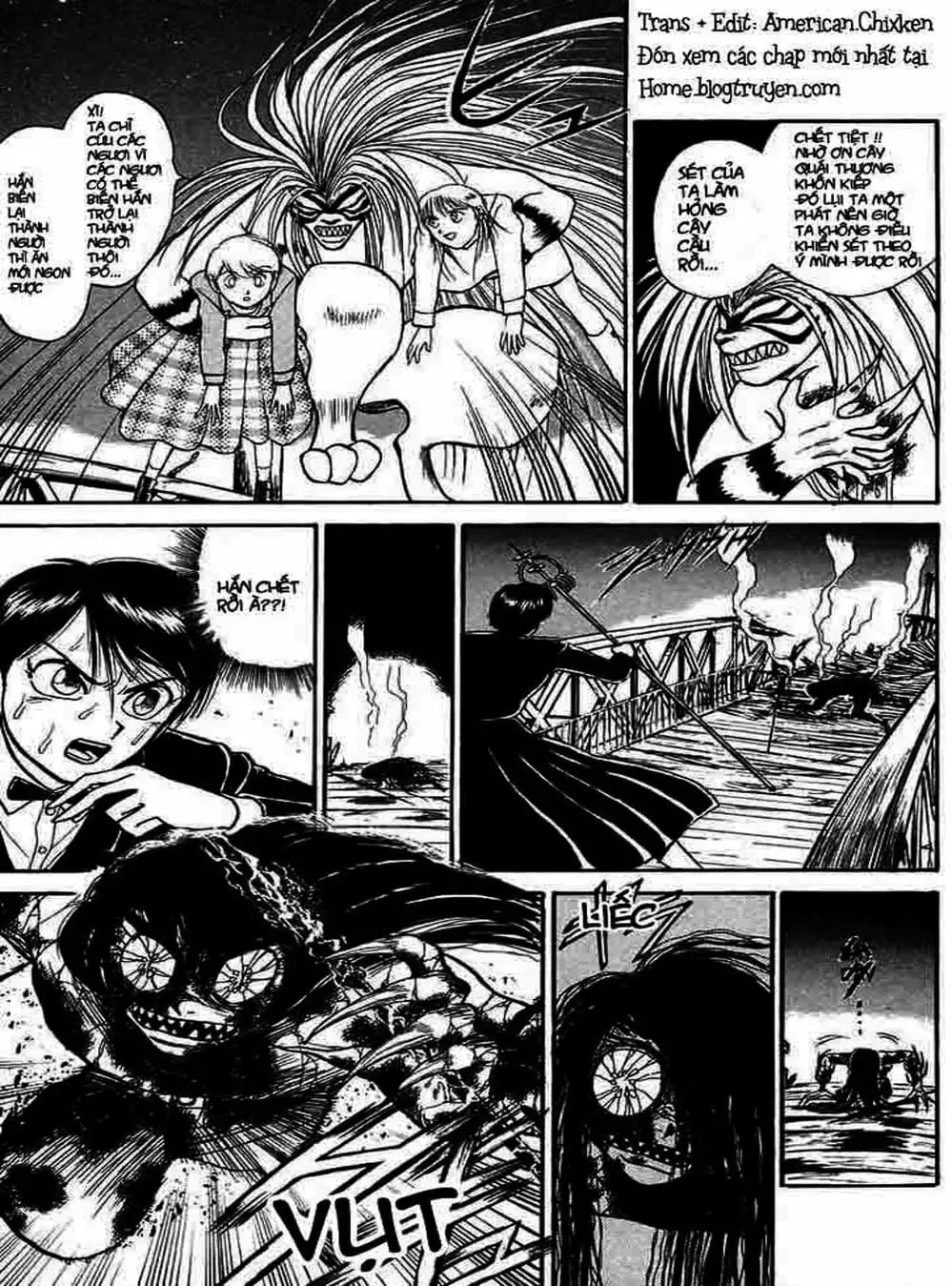 Truyện Tranh Cậu Bé Thần Giáo - Ushio And Tora trang 5