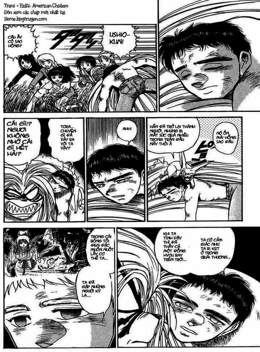 Truyện Tranh Cậu Bé Thần Giáo - Ushio And Tora trang 5