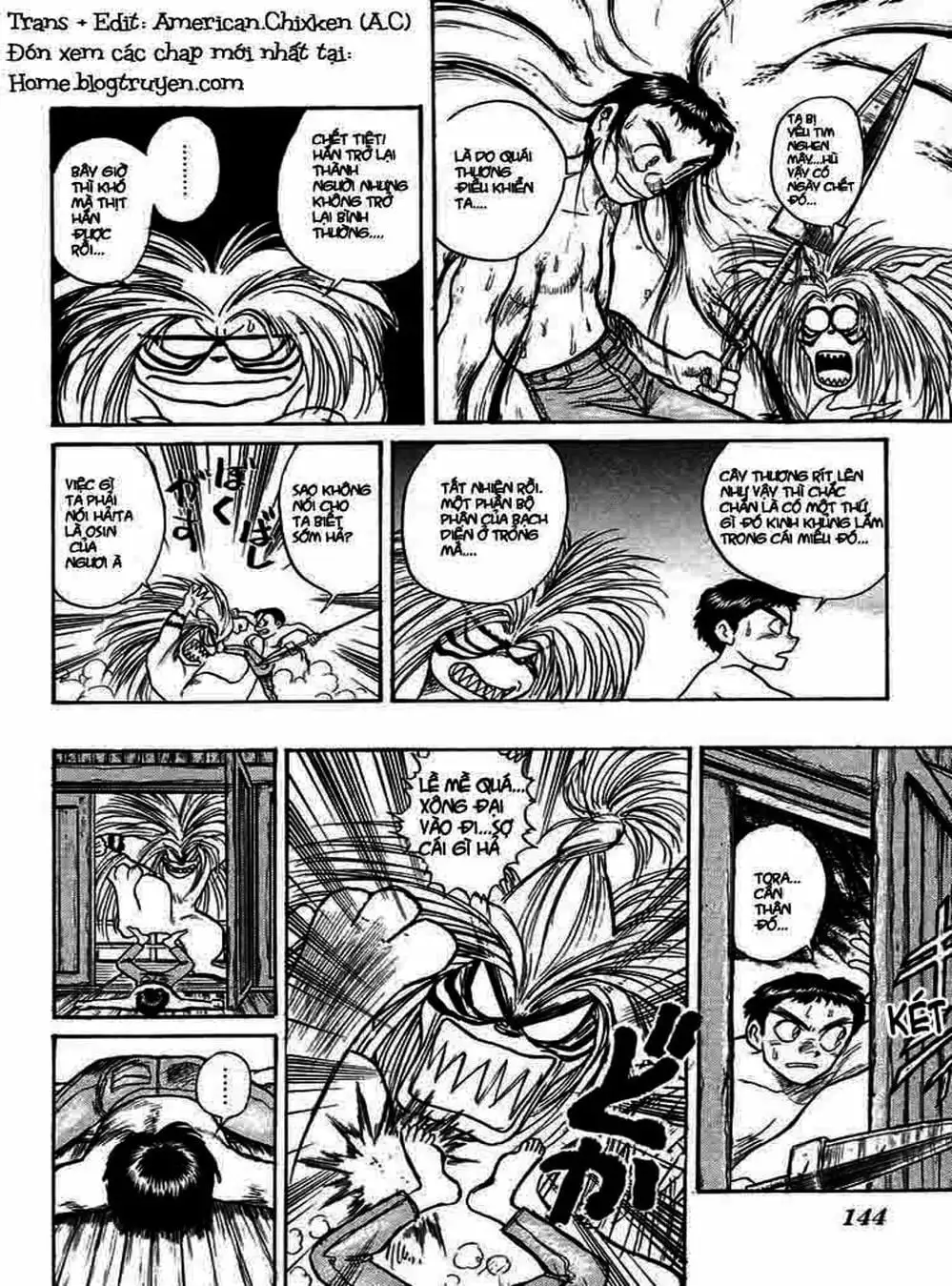 Truyện Tranh Cậu Bé Thần Giáo - Ushio And Tora trang 5