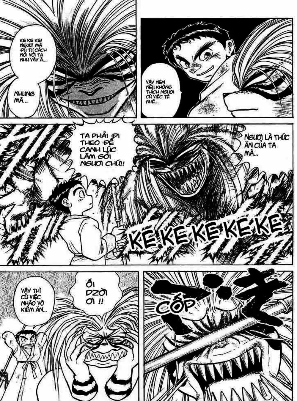 Truyện Tranh Cậu Bé Thần Giáo - Ushio And Tora trang 5