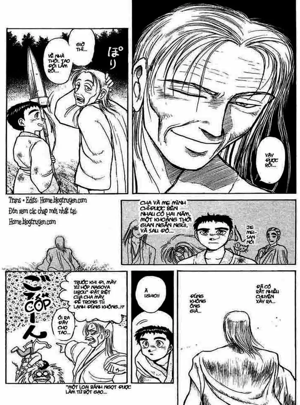 Truyện Tranh Cậu Bé Thần Giáo - Ushio And Tora trang 5