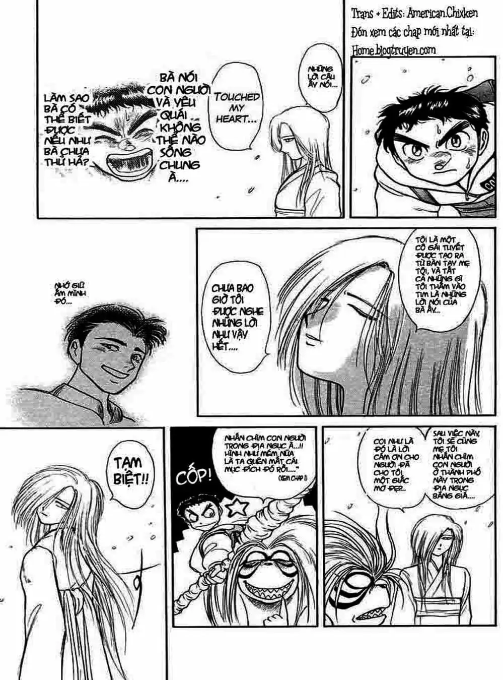 Truyện Tranh Cậu Bé Thần Giáo - Ushio And Tora trang 5