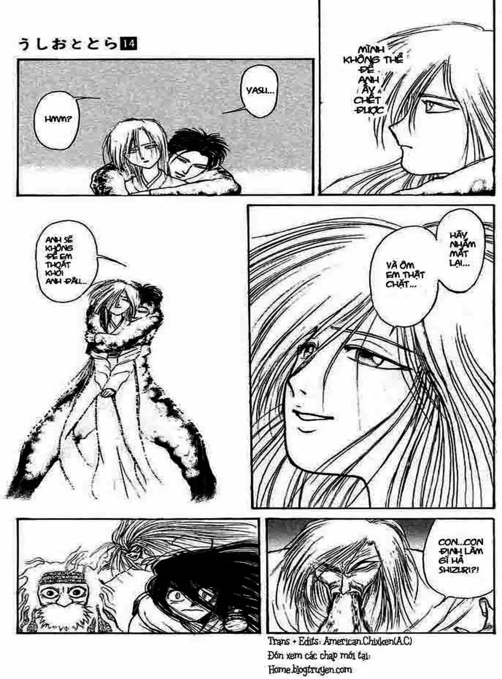 Truyện Tranh Cậu Bé Thần Giáo - Ushio And Tora trang 5