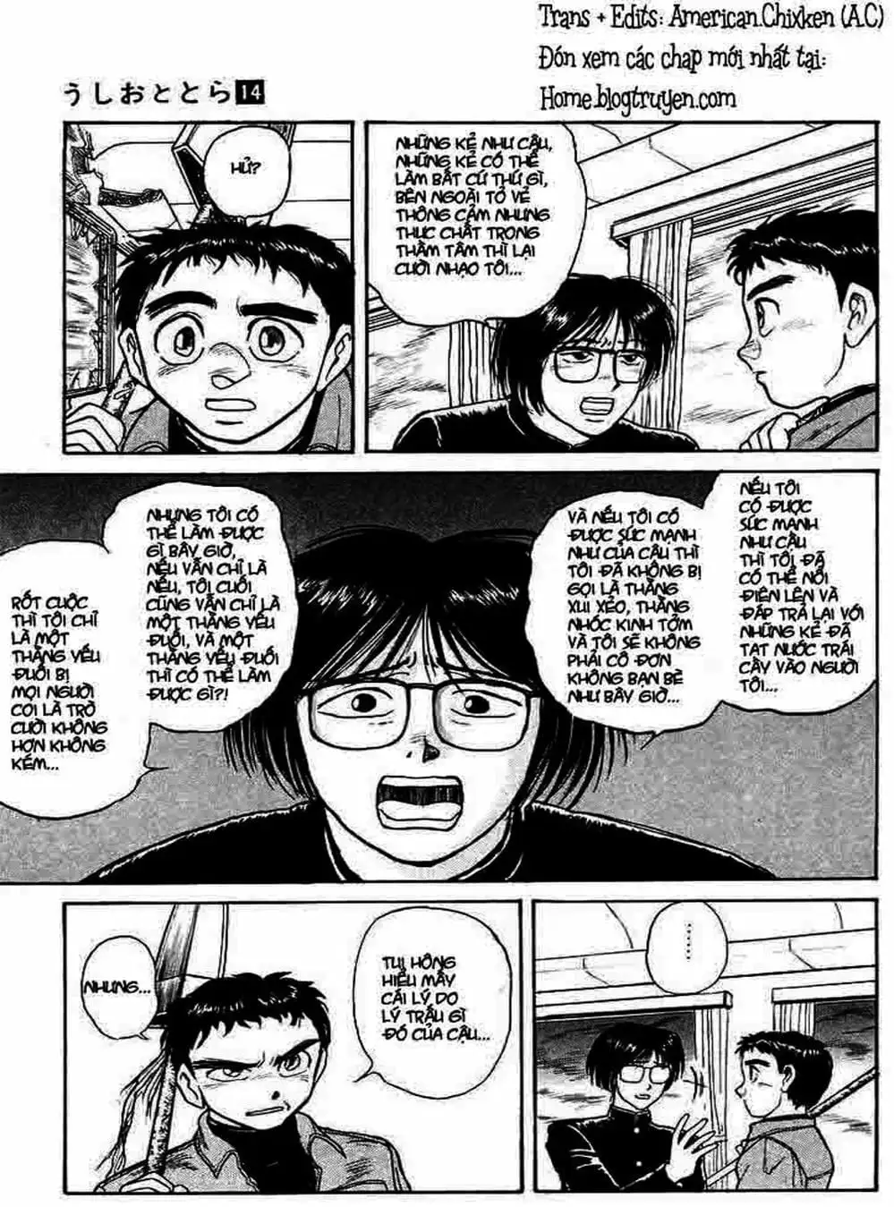 Truyện Tranh Cậu Bé Thần Giáo - Ushio And Tora trang 5