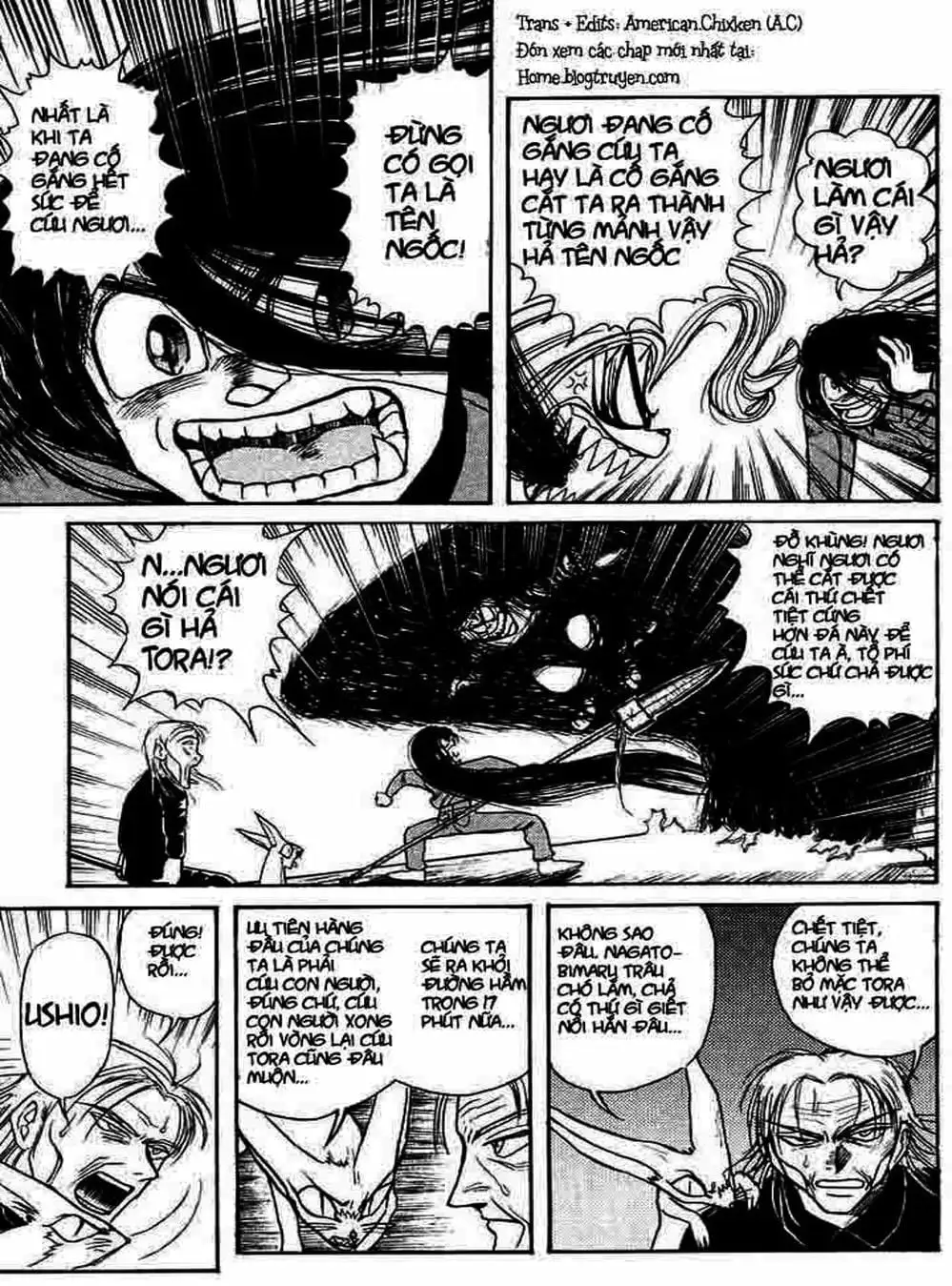 Truyện Tranh Cậu Bé Thần Giáo - Ushio And Tora trang 5