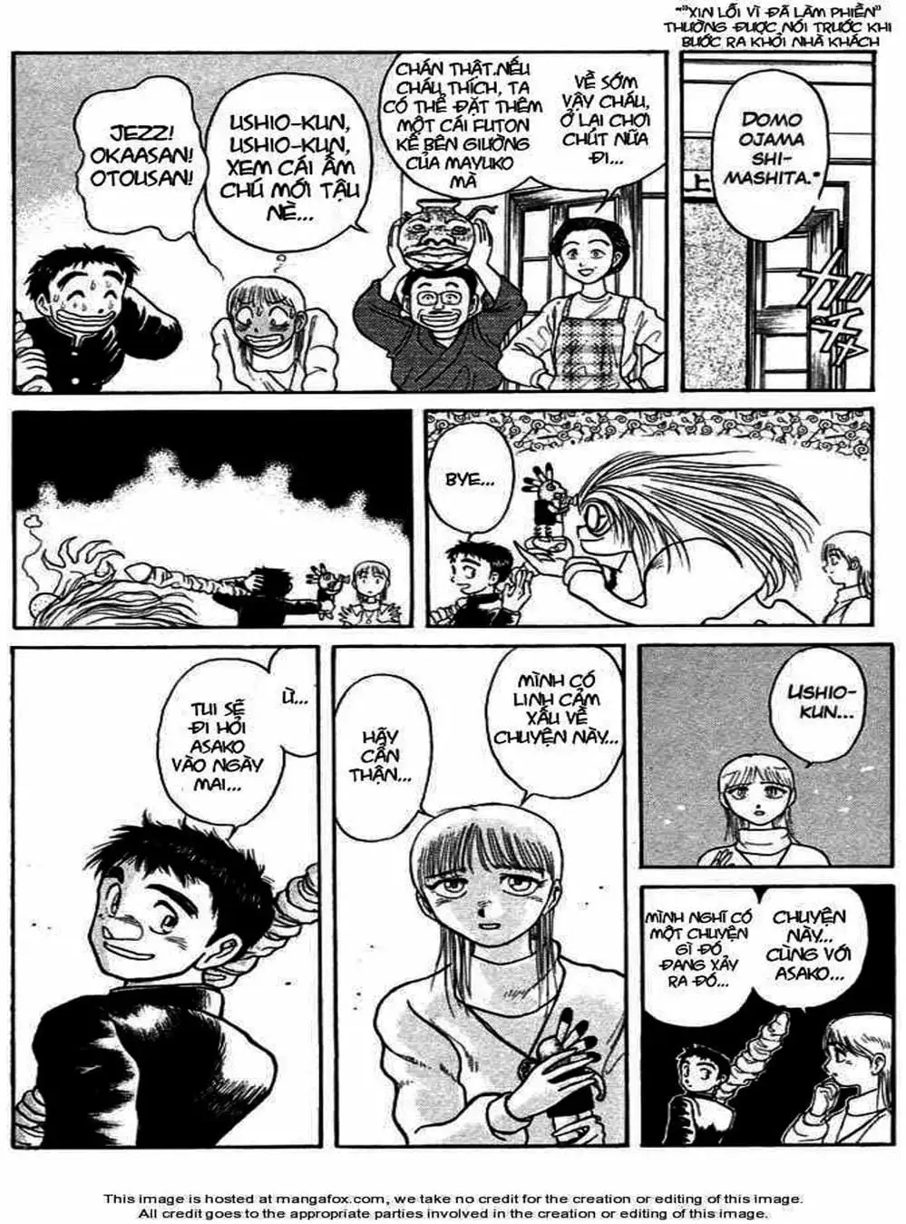 Truyện Tranh Cậu Bé Thần Giáo - Ushio And Tora trang 5