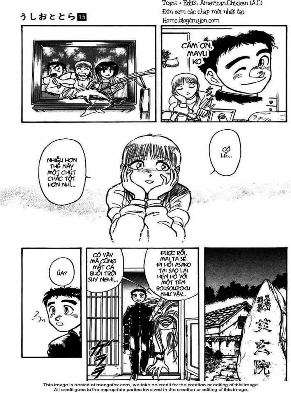 Truyện Tranh Cậu Bé Thần Giáo - Ushio And Tora trang 5