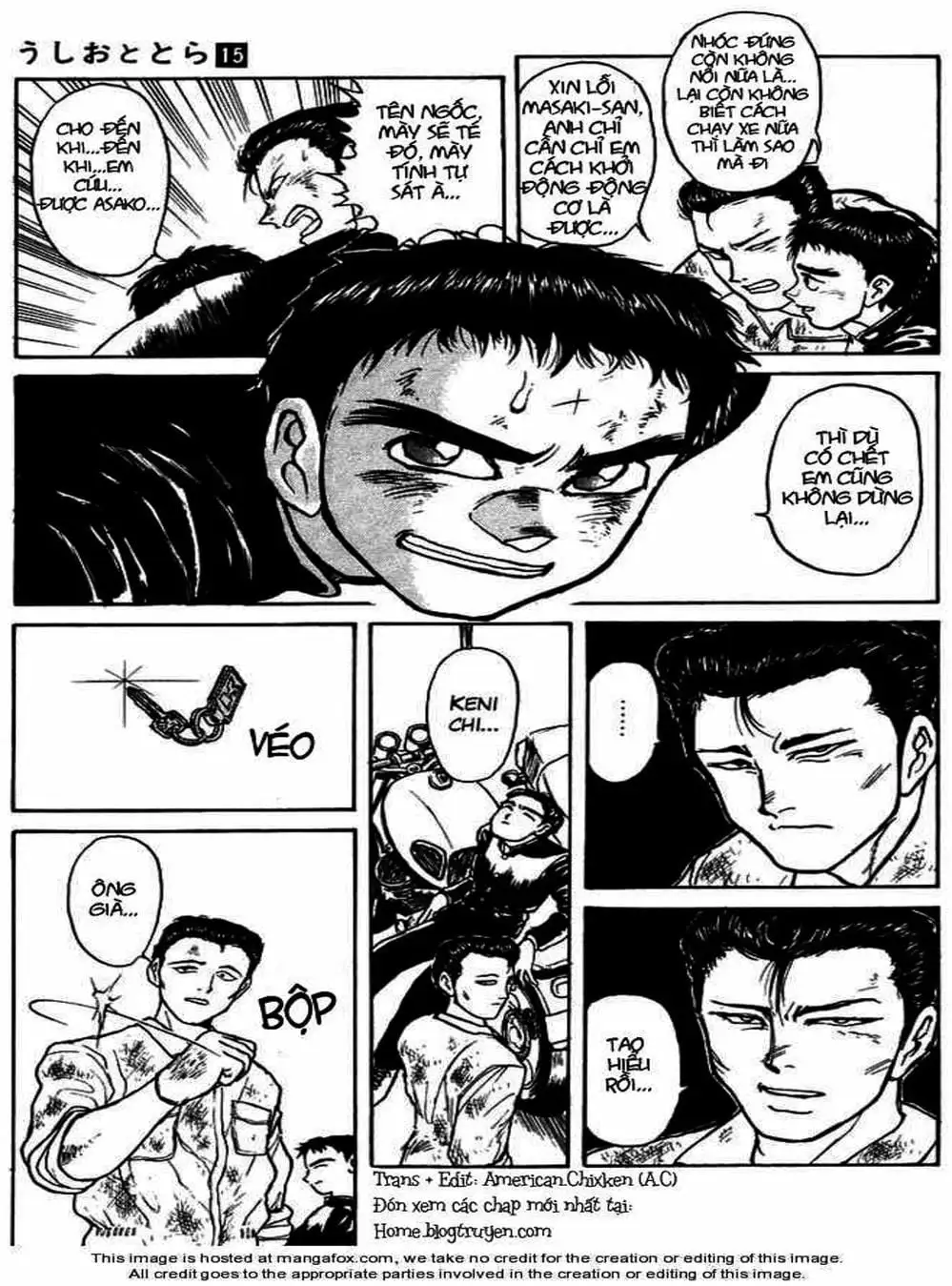 Truyện Tranh Cậu Bé Thần Giáo - Ushio And Tora trang 5