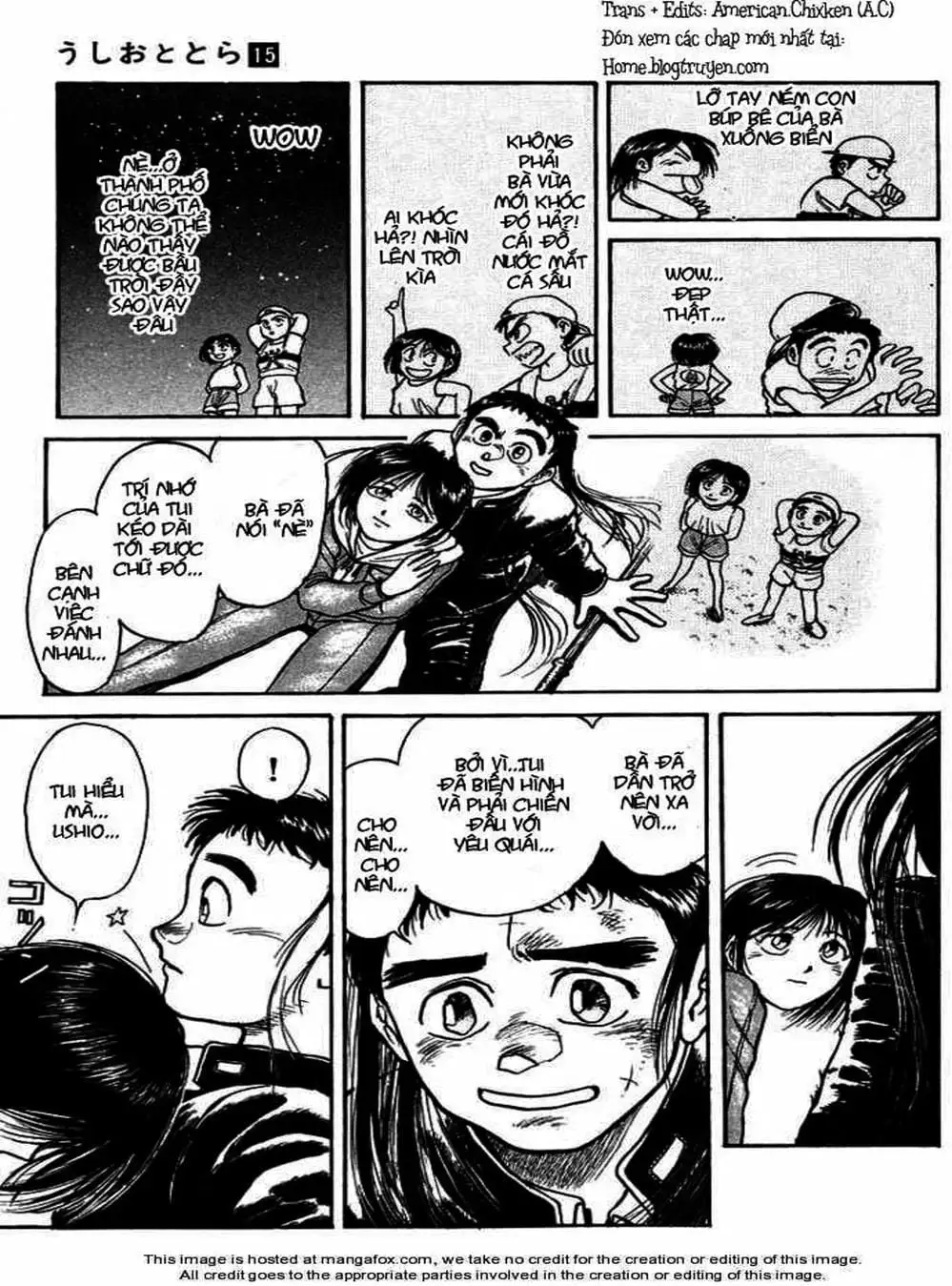 Truyện Tranh Cậu Bé Thần Giáo - Ushio And Tora trang 5