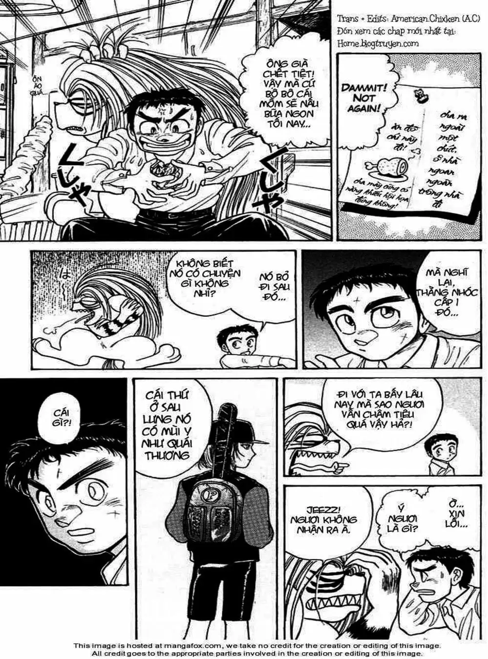 Truyện Tranh Cậu Bé Thần Giáo - Ushio And Tora trang 5